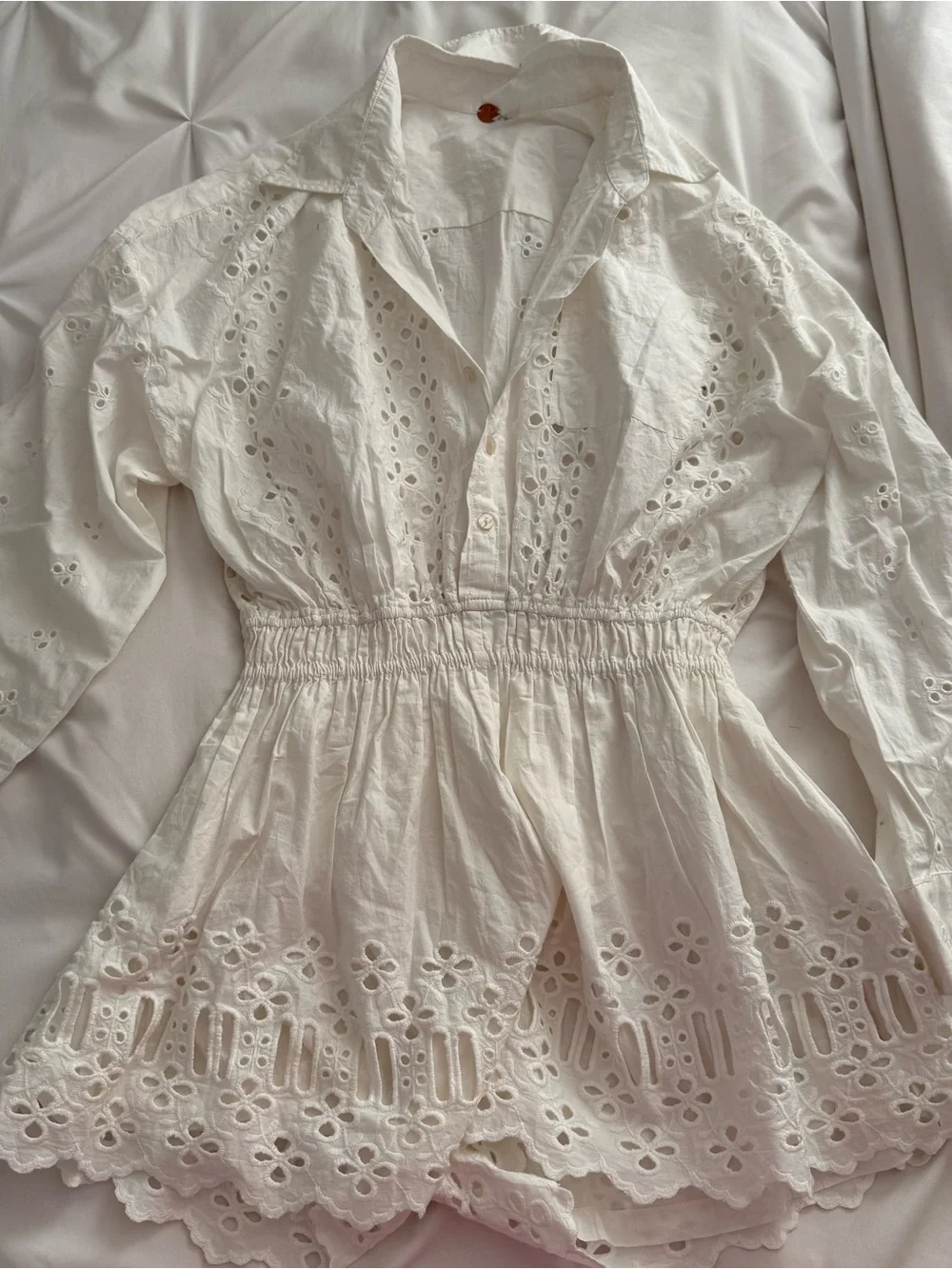 Free People Elena Romper!